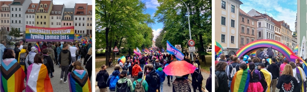 Mehr über den Artikel erfahren Stimmen zum CSD in Görlitz und Zgorzelec