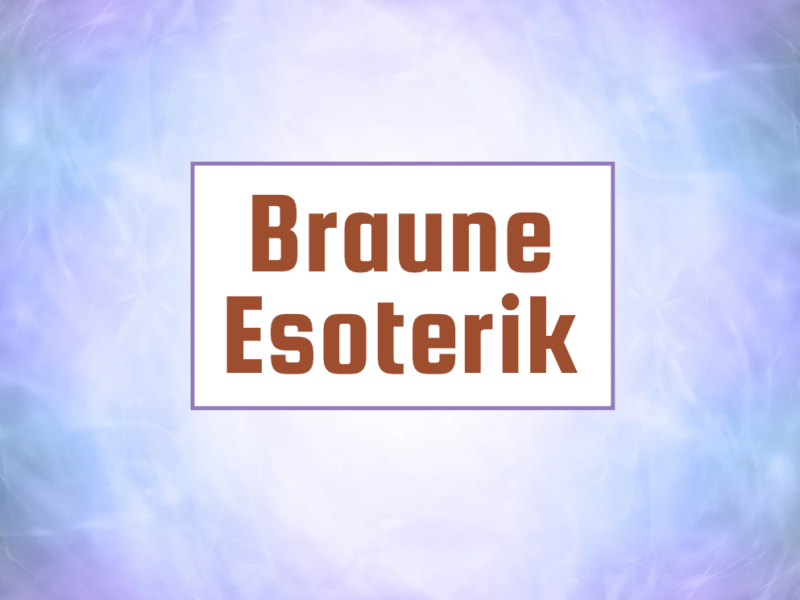 Vortrag: Braune Esoterik